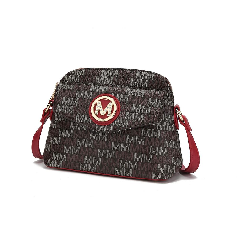 9775 Crossbody Bags — Adjustable Strap — Vegan Leather — Crossover Side